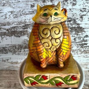 2003 Jim Shore Tabby Cat - Elijah. V112244